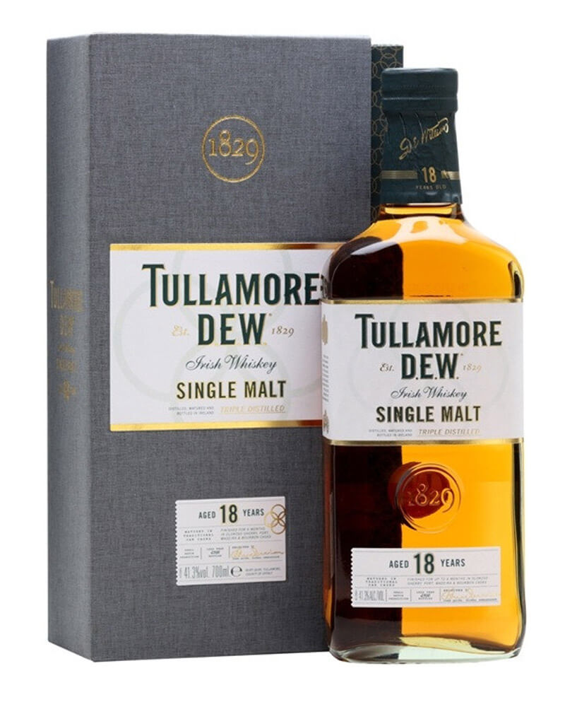 Виски Tullamore D.E.W. Single Malt 18 YO 41,3% in Gift Box (0,7L)