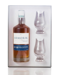 Виски Armorik Double Maturation Single Malt 46% + 2 Glass (0,7L)