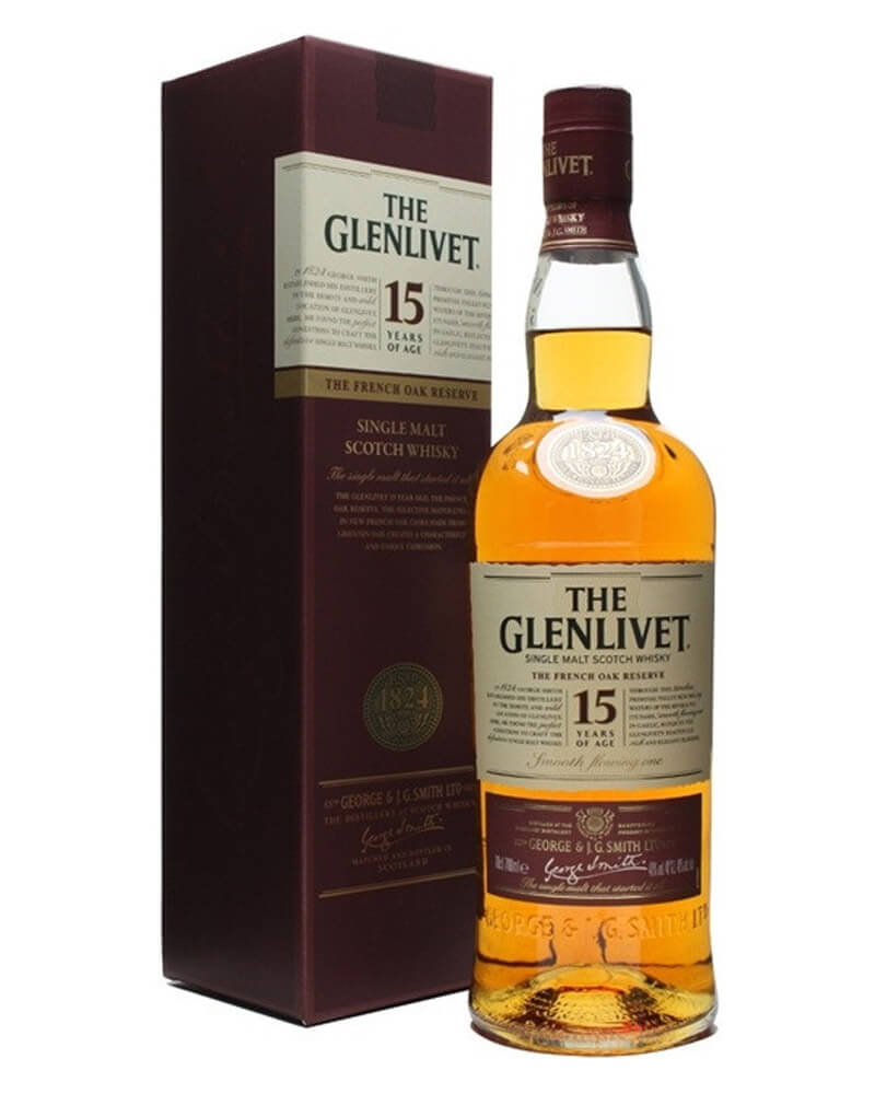Виски The Glenlivet 15 YO 40% in Box (1L)