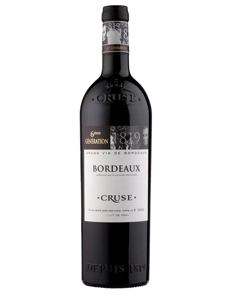 Вино Cruse, `6-eme generation` Red, Bordeaux AOP 12,5% (0,75L)