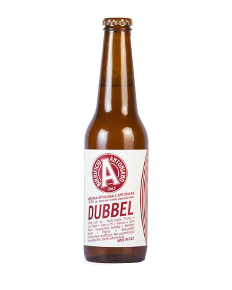Пиво Birra Antoniana Dubbel 6,2%, Glass (0,33L)