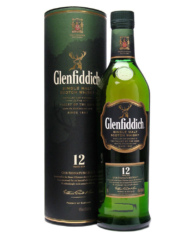 Виски Glenfiddich 12 YO 40%  in Tube (0,5L)