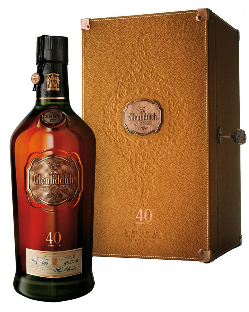 Виски Glenfiddich 40 YO 44,5% in Gift Box (0,7L)
