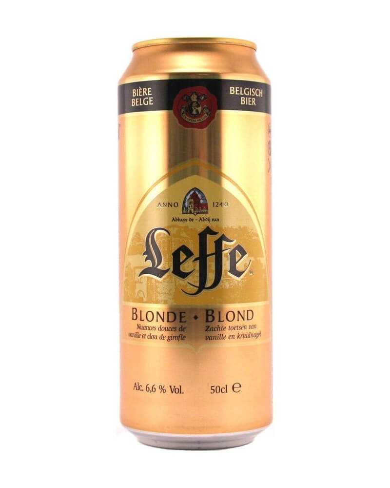 Пиво Leffe Blonde 6,6% Can (0,5L)