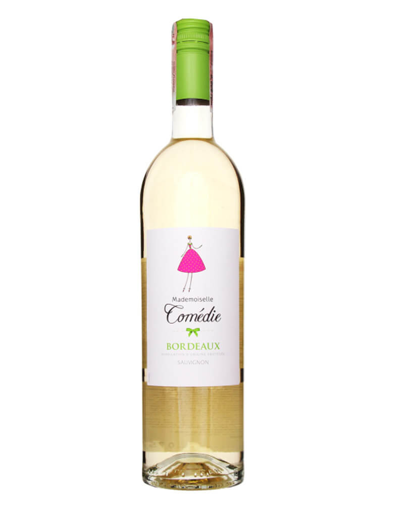 Вино Mademoiselle Comedie Bordeaux Blanc 12,5% (0,75L)