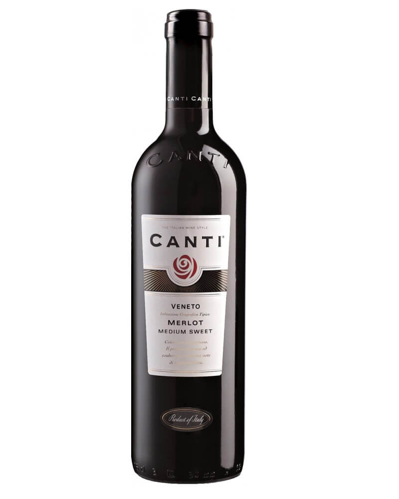 Вино Canti, Merlot, Veneto IGT 11,5% (0,75L)
