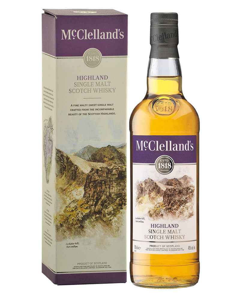 Виски McClelland`s Highland 40% in Box (0,7L)