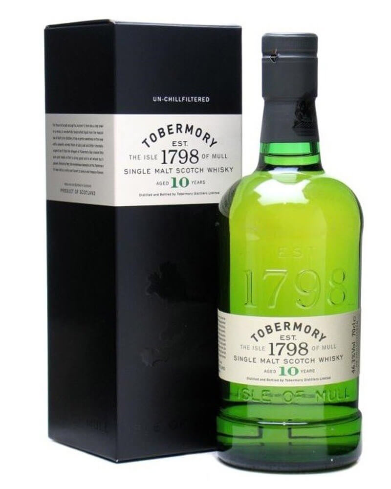 Виски Tobermory 10 YO 46,3% in Box (0,7L)