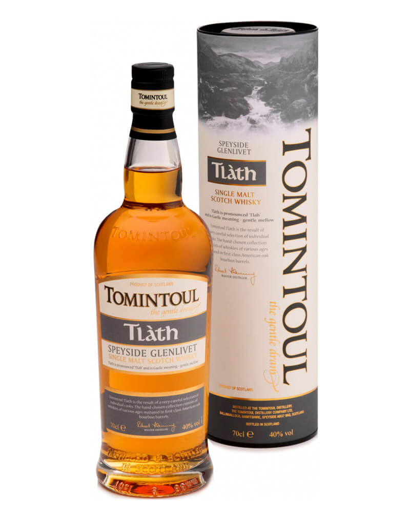 Виски Tomintoul Tlath 40% in Tube (0,7L)