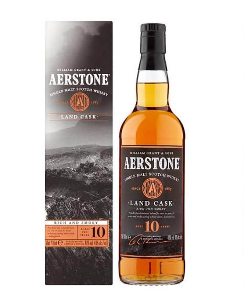 Виски Aerstone Land Cask 10 YO 40% in Box (0,7L)