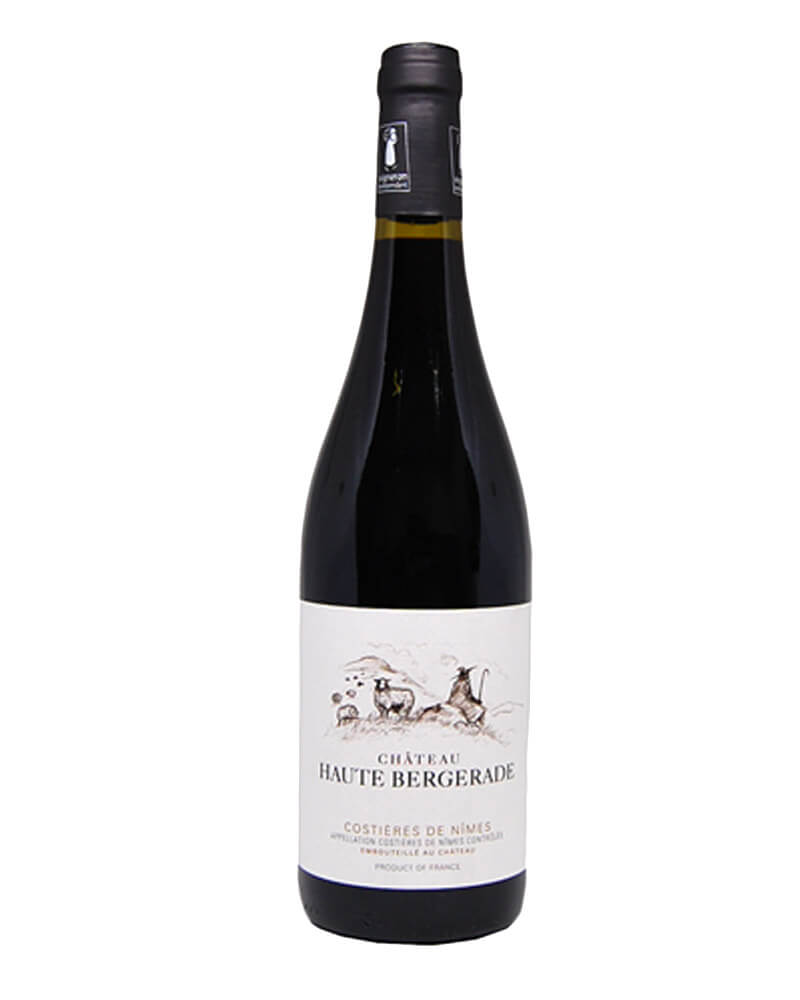 Вино Chateau Haute Bergerade AOC Costieres de Nime 13,9% (0,75L)