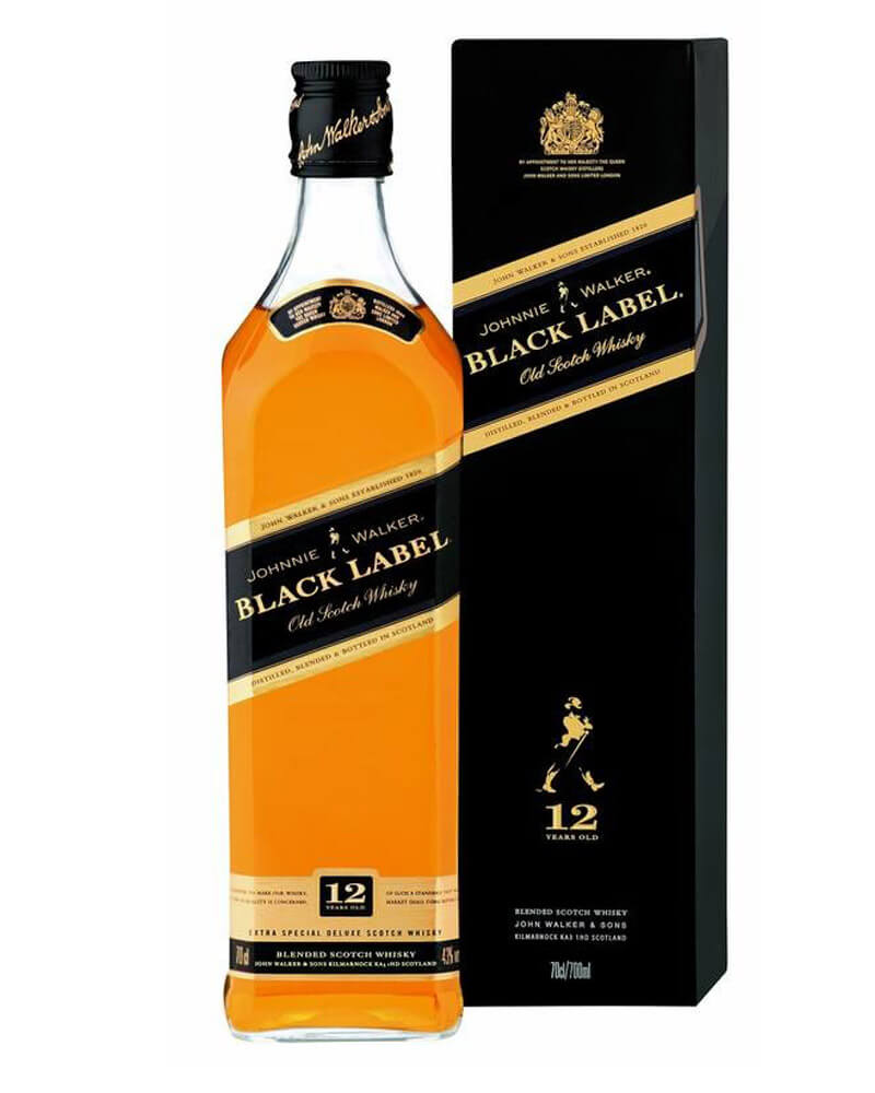 Виски Johnnie Walker Black Label 12 YO 40% in Box (0,5L)