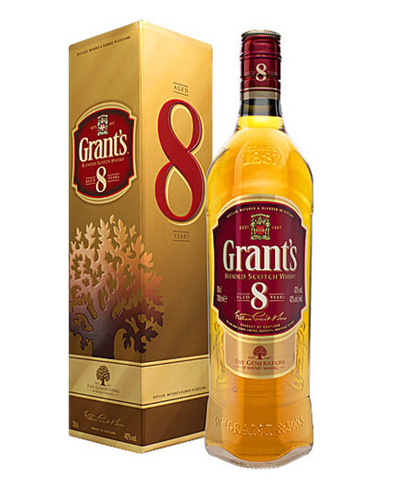 Виски Grant`s 8 YO 40% in Box (1L)