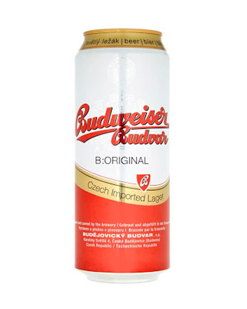 Пиво Budweiser Budvar Svetly Lezak 5%, Can (0,5L)