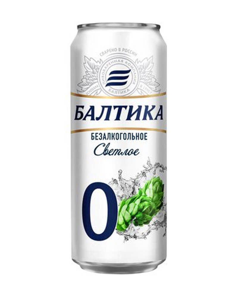 Пиво Балтика 0% Can (0,45L)