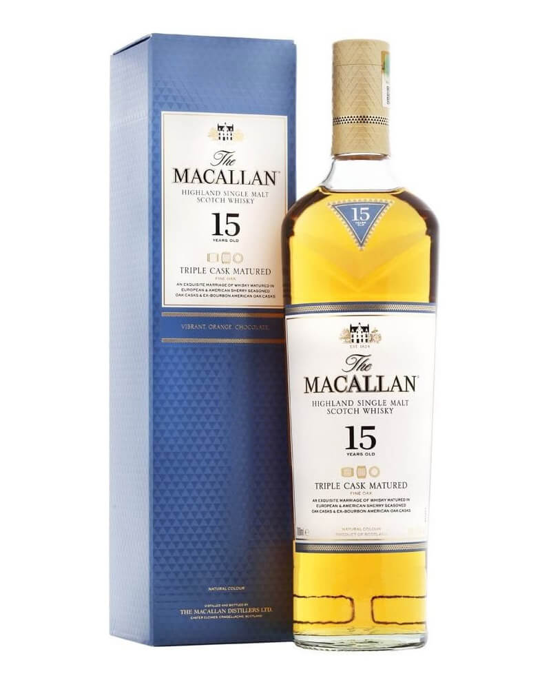 Виски Macallan Triple Cask Matured 15 YO 43% in Box (0,7L)