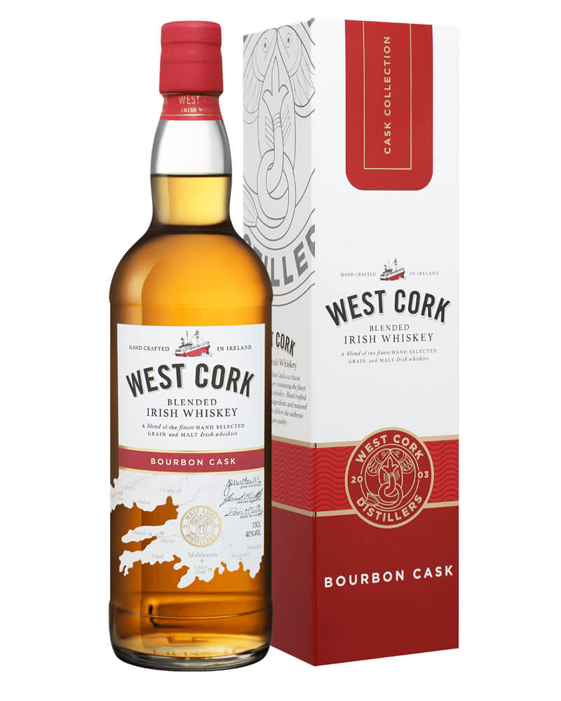 Виски West Cork Bourbon Cask Blended Whiskey 40% in Box (0,7L)