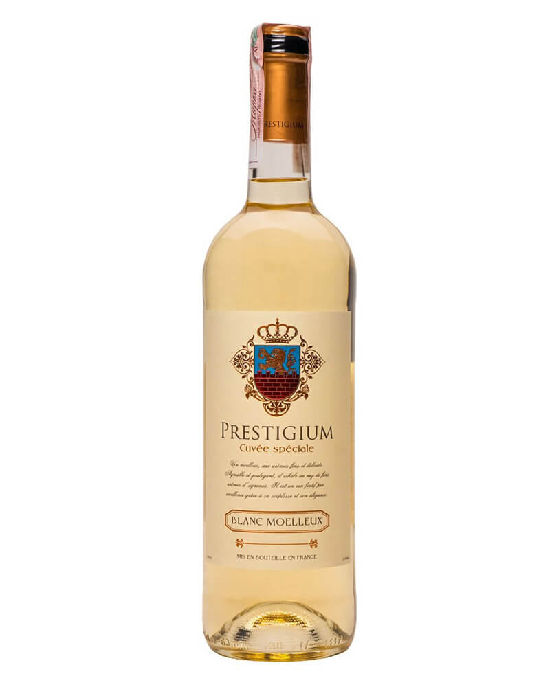 Вино Prestigium Blanc moelleux 10,5% (0,75L)