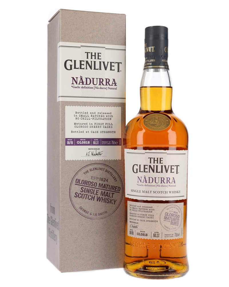 Виски The Glenlivet Nadurra Oloroso Sherry 60,2% in Box (0,7L)