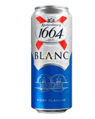 Пиво Kronenbourg Blanc 4,3% Can (0,45L)
