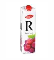 Сок Rich виноград, tetrapak (1L)