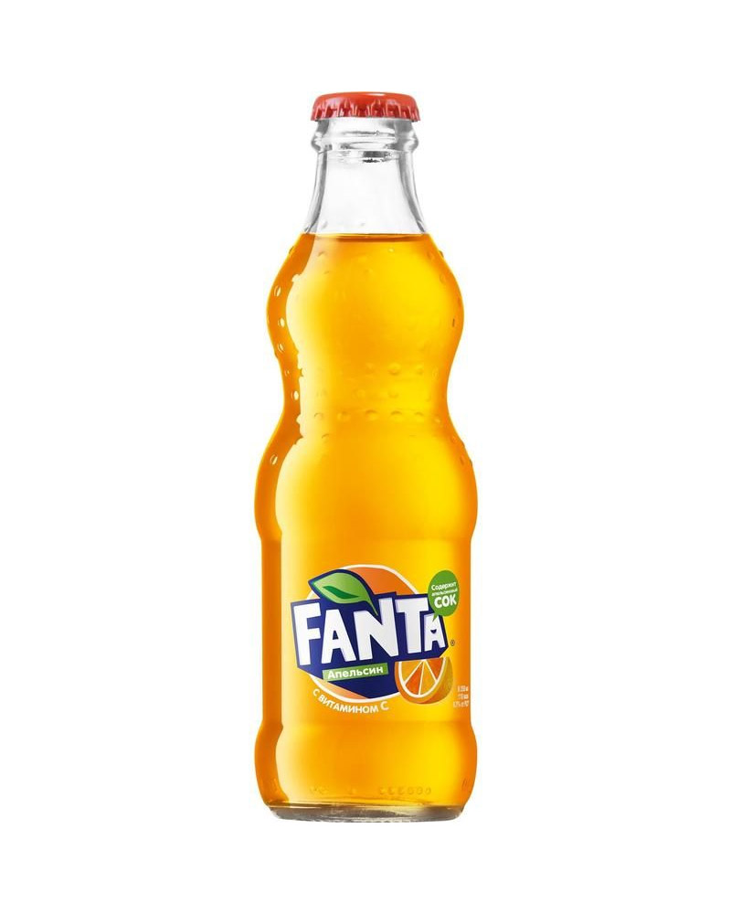 Fanta Orange, glass (0,25L)
