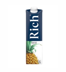 Сок Rich ананас, tetrapack (1L)