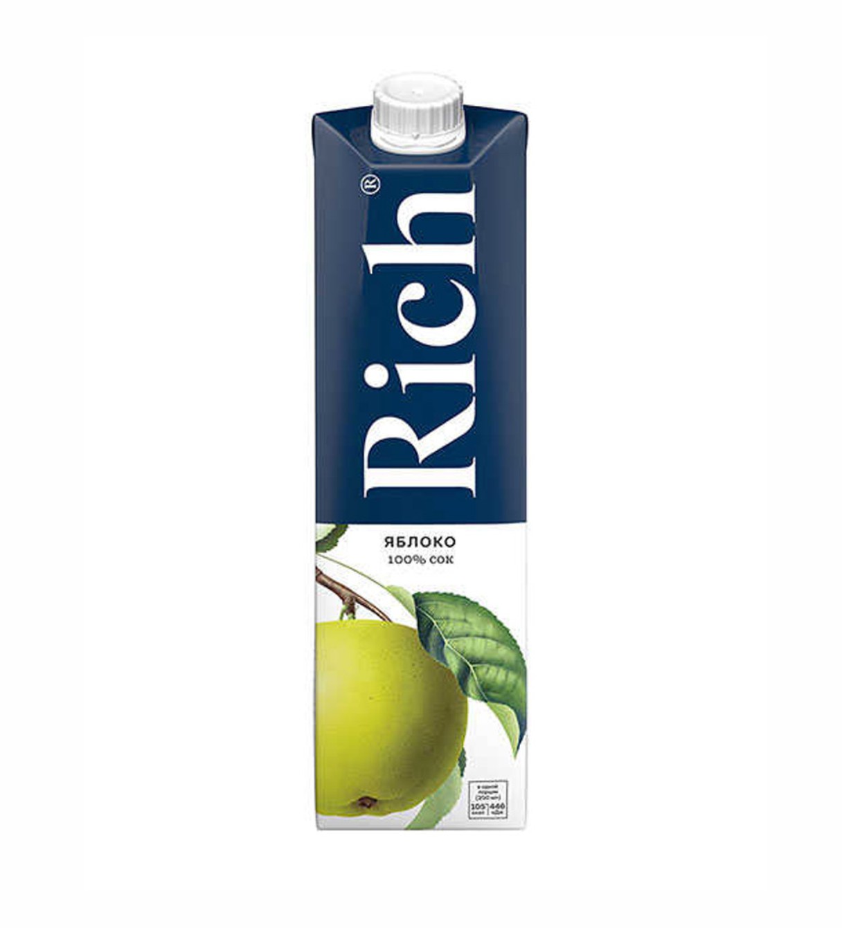 Сок Rich яблоко, tetrapak (1L)