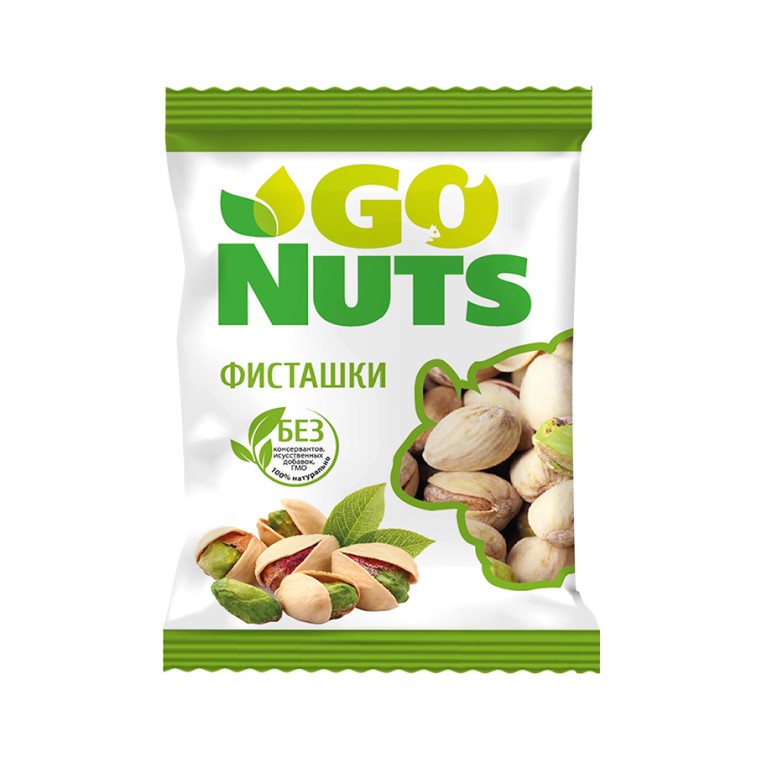 Орехи GоNuts фисташки 70 гр