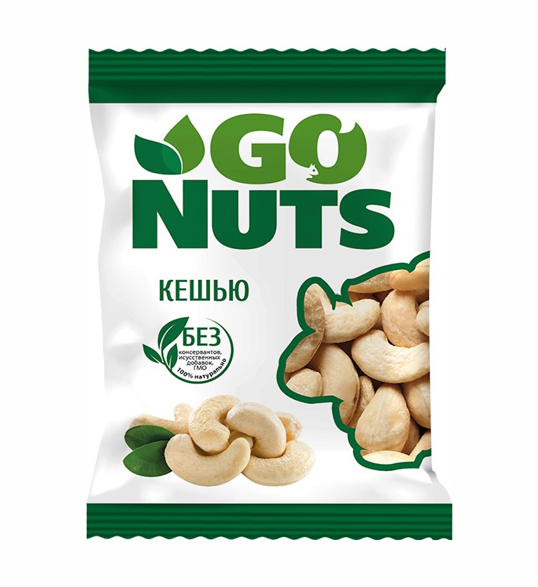 Орехи GоNuts кешью 70 гр