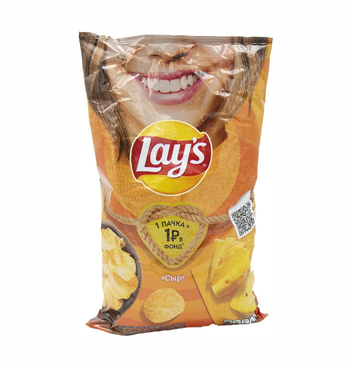 Чипсы Lay's картофельные сыр 150 гр