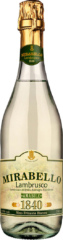 ВИНО ИГРИСТОЕ LAMBRUSCO BIANCO MIRABELLO FRIZZANTE DELLEMILIA БЕЛ. П/СЛАД.  7,5% 0,75 Л СТ/БУТ./