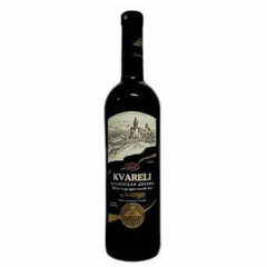 ВИНО KVARELI АЛАЗАНСКАЯ ДОЛИНА КРАСН. П/СЛАДК. 13,5% 0,75 Л СТ/БУТ./12