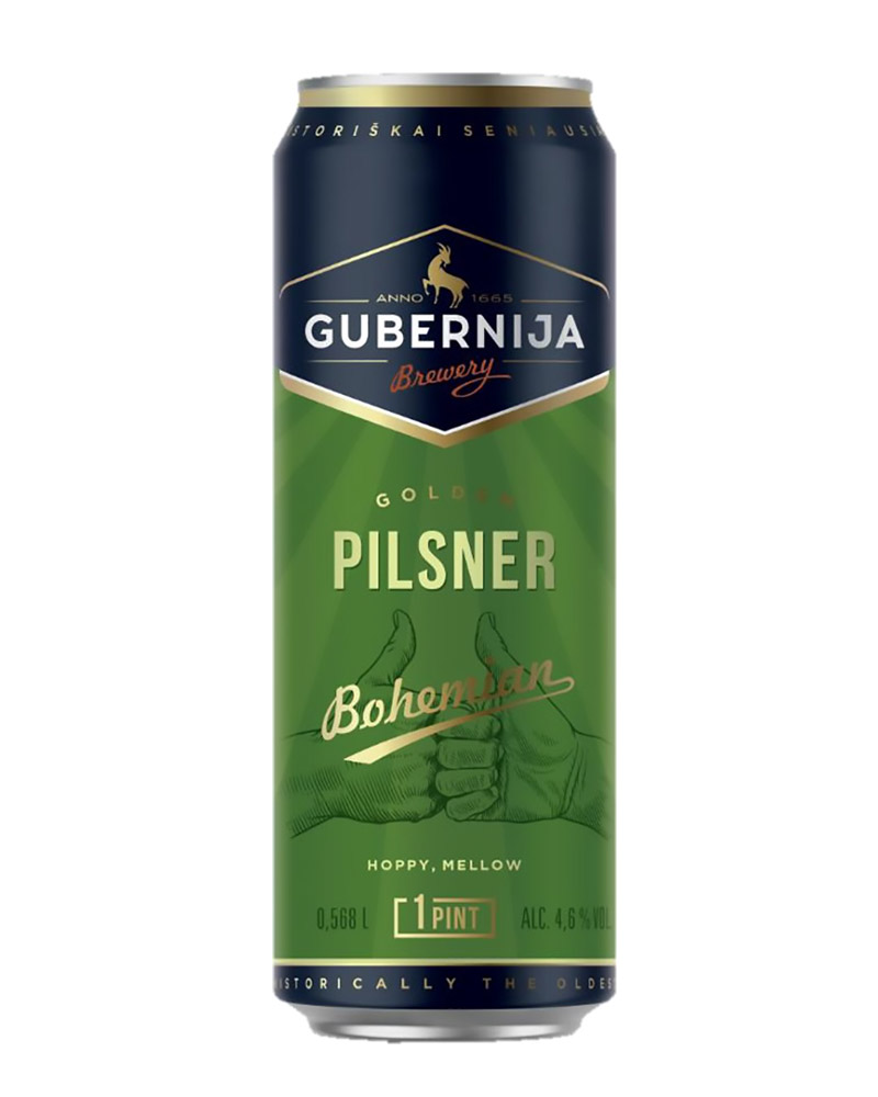 Пиво Gubernija Pilsner 4,6% (0,568L)