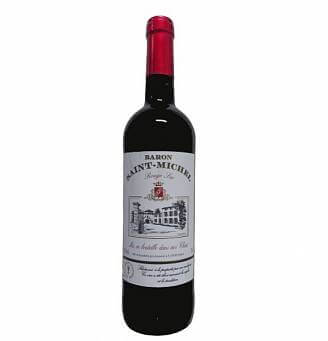 Вино Baron Saint Michel sec rouge (VDPCE) Крас.Сух. 11,5% (0,75л)