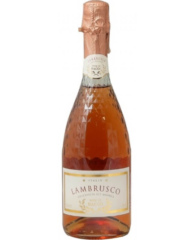 Игристое вино Lambrusco Rosato розовое полусладкое (0.75л)