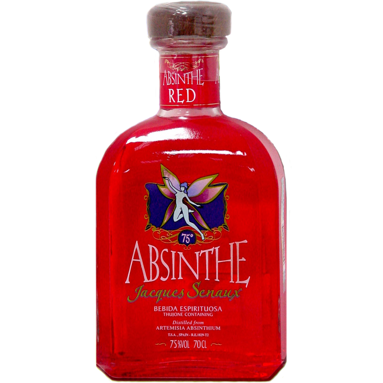 Абсент Teichenne Absinthe Jacques Senaux Red 75% (0,7L)