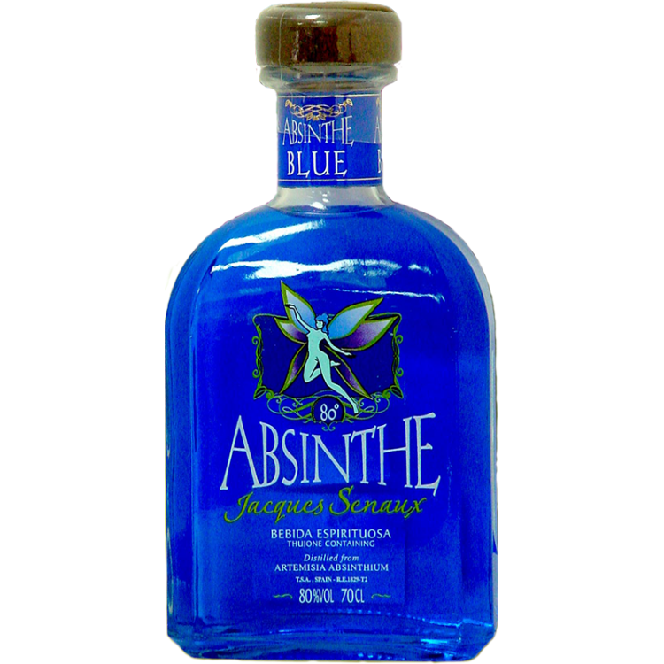 Абсент Teichenne Absinthe Jacques Senaux Blue 80% (0,7L)