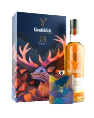 Виски Glenfiddich 18 YO 40% Gift Box + 1 Flask (0,7L)